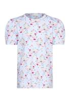 T-Shirt Ss Aop Tops T-shirts Short-sleeved Multi/patterned Minymo