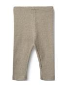 Jersey Leggings Jules Bottoms Leggings Brown Wheat