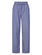 Nuzally Pants Bottoms Trousers Wide Leg Blue Nümph
