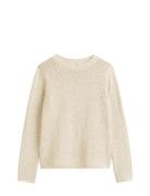 Pullover Long Sleeve Tops Knitwear Jumpers Cream Marc O'Polo