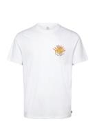Dazed Tee Sport T-shirts Short-sleeved White Rip Curl