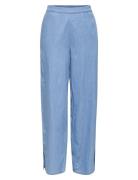 Onlnova Azure Chiara Pant Ptm Bottoms Trousers Straight Leg Blue ONLY