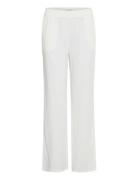 Byfalakka Long Pants - Bottoms Trousers Wide Leg White B.young