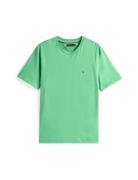 Ess Seasonal Reg Fit Solid Tee Tops T-shirts Short-sleeved Green Tommy...