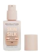 Revolution Makeup Skin Silk Serum Foundation F10 Meikkivoide Meikki Re...