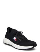 Tjm Runner Kntitted Tennarit Sneakerit Kengät Black Tommy Hilfiger