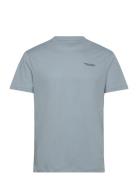 T-Shirt Tops T-shirts Short-sleeved Blue Armani Exchange