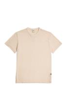 Nifous R T Tops T-shirts Short-sleeved Cream G-Star RAW