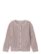 Nmffilicia Ls Knit Card Tops Knitwear Cardigans Purple Name It