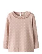Nmfgayo Ls Slim Top Lil Tops T-shirts Long-sleeved T-shirts Pink Lil'A...