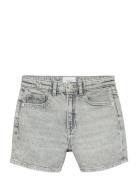 Vmtess Short Dnm Shorts Mix Girl Bottoms Shorts Grey Vero Moda Girl