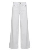 Mmcolette Bianco Jeans Bottoms Jeans Flares White MOS MOSH