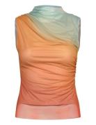 Sahara Tops Blouses Sleeveless Multi/patterned Desigual
