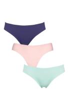Seamless String 3-Pack Stringit Alusvaatteet Multi/patterned Missya