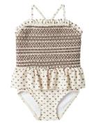 Nmffiona Swimsuit Lil Uimapuku Uima-asut White Lil'Atelier