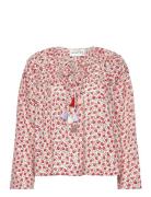 Uzza Tops Blouses Long-sleeved Red Munthe