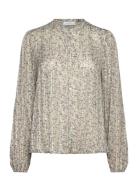 Rwgloria Ls Shirt Tops Shirts Long-sleeved Cream Rosemunde