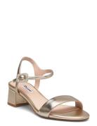 Measure Korolliset Sandaalit Gold Dune London