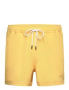 Stretch Swimshorts - Grs/Vegan Uimashortsit Yellow Knowledge Cotton Ap...