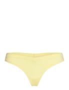 Flex Thong Stringit Alusvaatteet Yellow Organic Basics