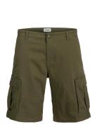 Jpstcole Jjjonnie Cargo Shorts Jnr Bottoms Shorts Green Jack & J S