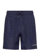 Logo Swimshorts Uimashortsit Navy Daily Paper