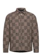 Quilted Shield Ls Shirt Tikkitakki Brown Daily Paper