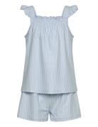 Cotton Pyjama Shorts Pack Pyjamasetti Pyjama Blue Mango