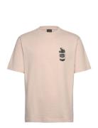 Soup T-Shirt Tops T-shirts Short-sleeved Cream Daily Paper