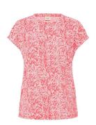 Frseen Tee 1 Ext Tops T-shirts & Tops Short-sleeved Red Fransa