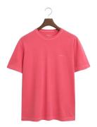 Sunfaded Ss T-Shirt Tops T-shirts Short-sleeved Red GANT