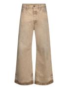 Skid Jeans Heavy Beige Vintage Bottoms Jeans Wide Beige Hope