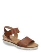 Wedge Sandal Korolliset Sandaalit Brown Gabor