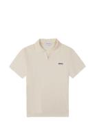 Faluere Polo Tops Polos Short-sleeved Cream Maison Labiche Paris