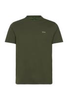 Tee Sport T-shirts Short-sleeved Khaki Green BOSS