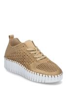 Tulip Embroidery Matalavartiset Sneakerit Tennarit Beige Ilse Jacobsen