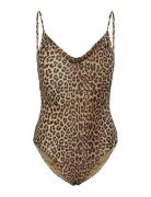 Pcbaomi Swimsuit Bc Uimapuku Uima-asut Brown Pieces