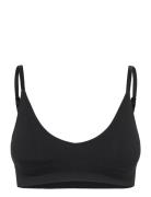 Dianne Bralette Lingerie Bras & Tops Soft Bras Bralette Black Hunkemöl...
