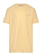 Gant Sailing Gaphic T-Shirt Tops T-shirts Short-sleeved Yellow GANT