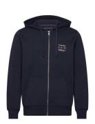 Hilfiger Stack Hoody Zt Tops Sweat-shirts & Hoodies Hoodies Navy Tommy...
