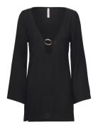 Beach Ls Ring Dress Rantavaatteet Black Hunkemöller