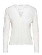 Asla Tops T-shirts & Tops Long-sleeved White Tiger Of Sweden