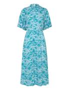 Ruth Dress Maksimekko Juhlamekko Blue Noella