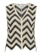 Viserilda V-Neck S/L Vest/Bfs Tops Blouses Sleeveless Cream Vila