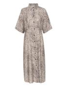 Kadebra Shirt Dress Maksimekko Juhlamekko Multi/patterned Kaffe