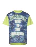 Lwtaffy 308 - T-Shirt S/S Tops T-shirts Short-sleeved Green LEGO Kidsw...