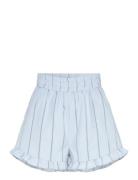 Lizza Shorts Bottoms Shorts Casual Shorts Blue A-View
