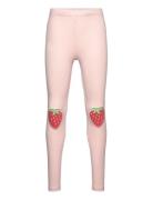 Leggings Kneepatch Strawberrie Bottoms Leggings Multi/patterned Lindex