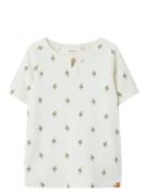 Nmmlavo Eni Ss Slim Top Lil Tops T-shirts Short-sleeved White Lil'Atel...