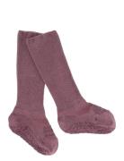 Non-Slip Socks - Bamboo Jarrusukat Purple GoBabyGo